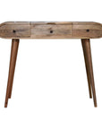 Oak-ish Round Dressing Table
