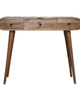 Oak-ish Round Dressing Table