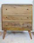 Curved Oak-ish Chest