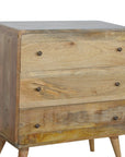 Curved Oak-ish Chest