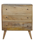 Curved Oak-ish Chest